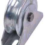 Çift Rumanlı Kapı Makarası 100X28 mm Kepli