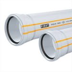 Fırat 125x500 mm (3.2 mm) PVC Dublex Pis Su Borusu